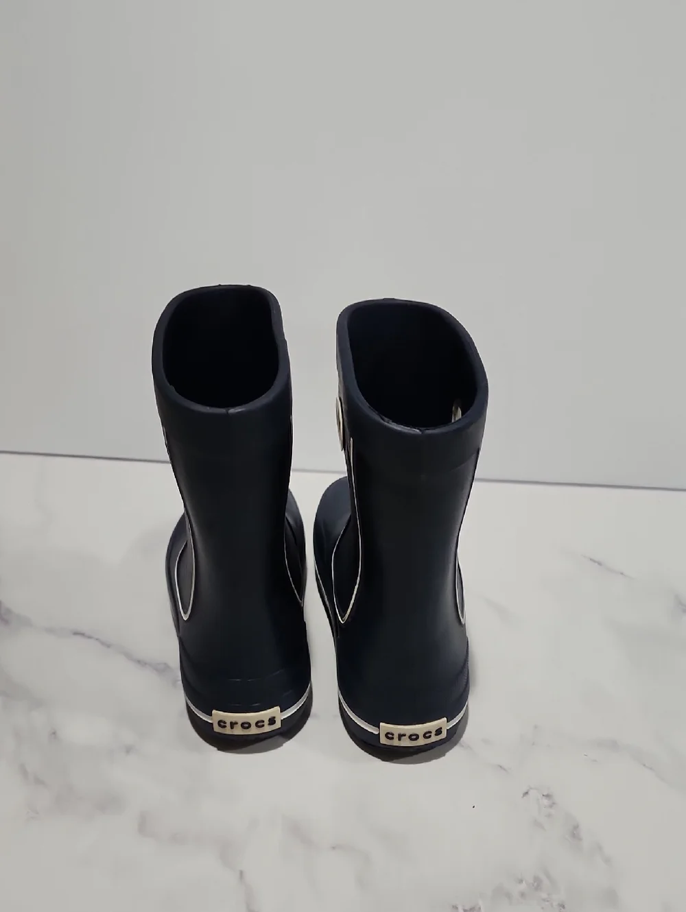 Crocs  Dark  Blue Rain Boots